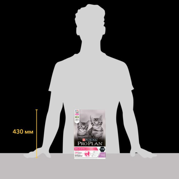 Сухой корм для котят Pro Plan Delicate при чувствительном пищеварении с индейкой 3 кг