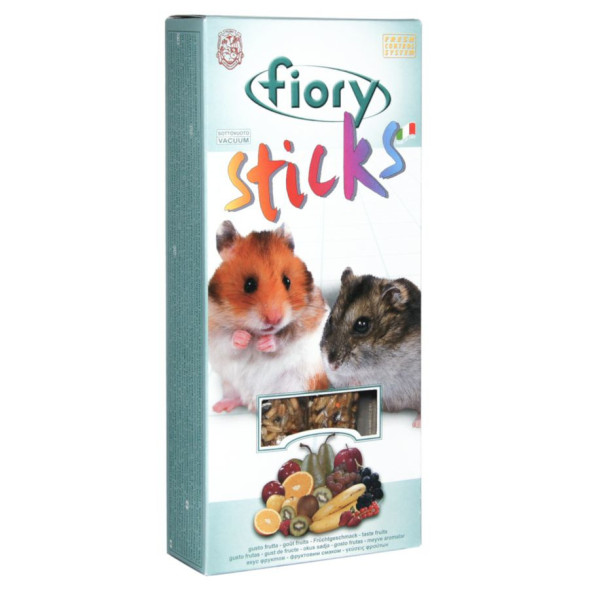 Fiory палочки для хомяков Sticks с фруктами 2х50 г