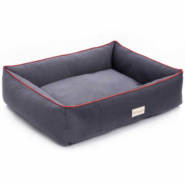 Pet Comfort Golf Vita 01 лежанка для собак крупных пород, размер L (85х105 см), серый