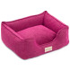 Pet Comfort Alpha Mirandus 33 лежанка для кошек и собак мелких пород, размер S (50х60 см), фуксия