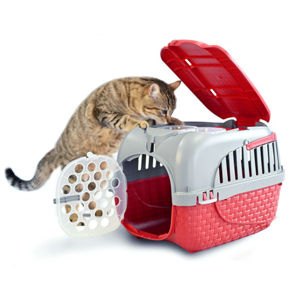 BAMA PET KENNEL TOUR переноска, 52х33х34 см, до 7 кг, красная