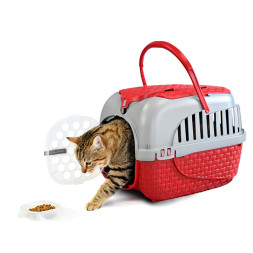 BAMA PET KENNEL TOUR переноска, 52х33х34 см, до 7 кг, красная