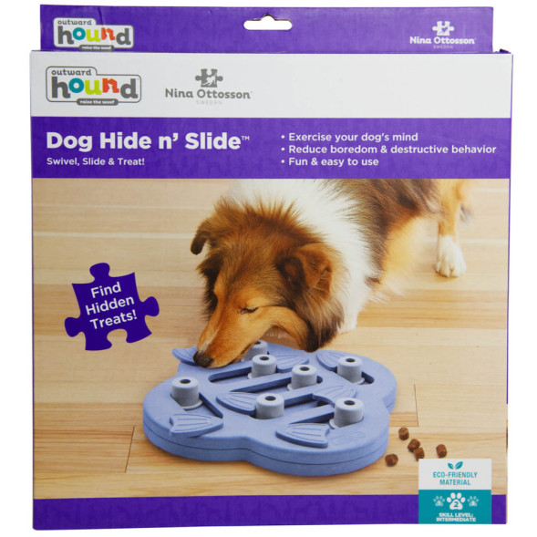 Nina Ottosson Hide N Slide игра-головоломка для собак, 2 уровень сложности (средний)