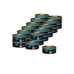 Натуральная формула влажный корм для собак с говядиной и барашком, в консервах - 100 г х 24 шт