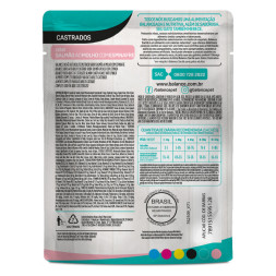 Balance Cat Sterilised паучи для стерилизованных кошек с лососем в соусе, со шпинатом - 85 г x 18 шт