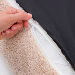 Pet Comfort Echo Varro 09 лежанка для собак крупных пород, размер L (85х105 см), коричневый