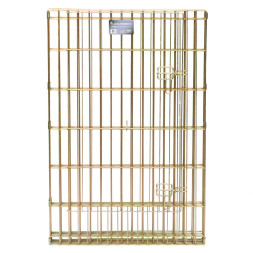 MidWest вольер 8 панелей с дверью позолоченный цинк 61х61h см