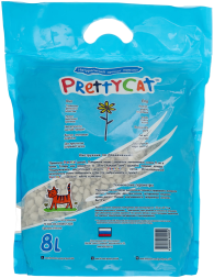 PrettyCat наполнитель глиняный впитывающий с део-кристаллами Aroma Fruit - 8 л