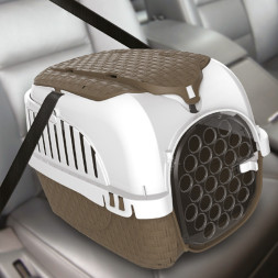 BAMA PET KENNEL TOUR переноска, 52х33х34 см, до 7 кг, коричневая