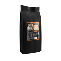 LEO&amp;amp;LUCY сухой холистик корм для взрослых собак средних пород с кроликом и тыквой - 4,5 кг