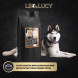 LEO&amp;amp;LUCY сухой холистик корм для взрослых собак средних пород с кроликом и тыквой - 4,5 кг