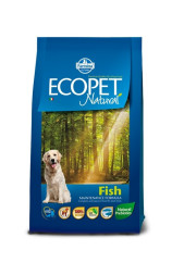 Farmina Ecopet Natural Fish сухой корм для взрослых собак всех пород с рыбой - 2,5 кг