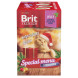 Brit Premium Особые меню влажный корм для взрослых стерилизованных кошек в паучах, Особое меню в желе - 85 г х 14 шт