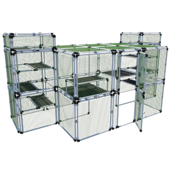 Вольер OctCat для кошек и маленьких собак Замок