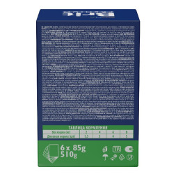 Brit Premium набор паучей для взрослых стерилизованных кошек с цыпленком кусочки в соусе - 85 г х 5+1 шт