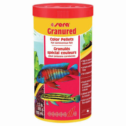 Sera Granured Корм для цихлид плотоядных для улучшения окраски - 565 г