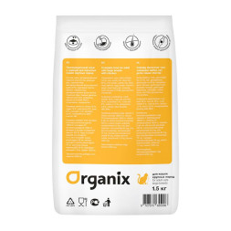 Organix сухой корм для кошек крупных пород с курицей - 7,5 кг