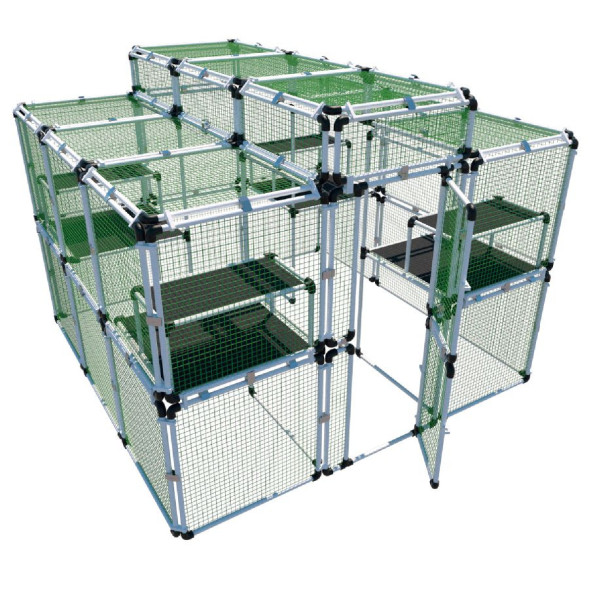 Вольер OctCat для кошек и маленьких собак Ривьера