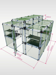 Вольер OctCat для кошек и маленьких собак Ривьера