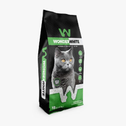 Wonder White Aloe Vera наполнитель комкующийся c ароматом алоэ вера - 15,3 кг