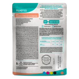 Balance Kitten паучи для котят с курицей в соусе, с морковью и горошком - 85 г x 18 шт