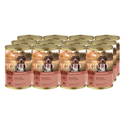 Nero Gold консервы для собак с мясным рагу, кусочки в желе - 415 г х 12 шт