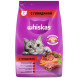 Whiskas Вкусные подушечки с нежным паштетом, сухой корм для взрослых кошек, Аппетитный обед с говядиной - 1,9 кг