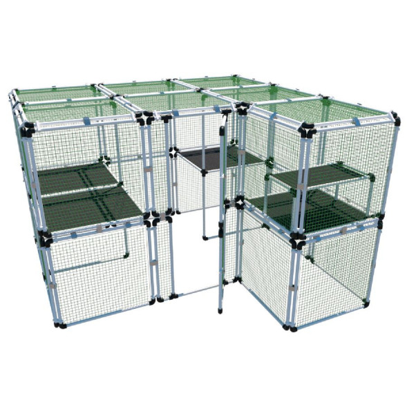 Вольер OctCat для кошек и маленьких собак Простор-плюс