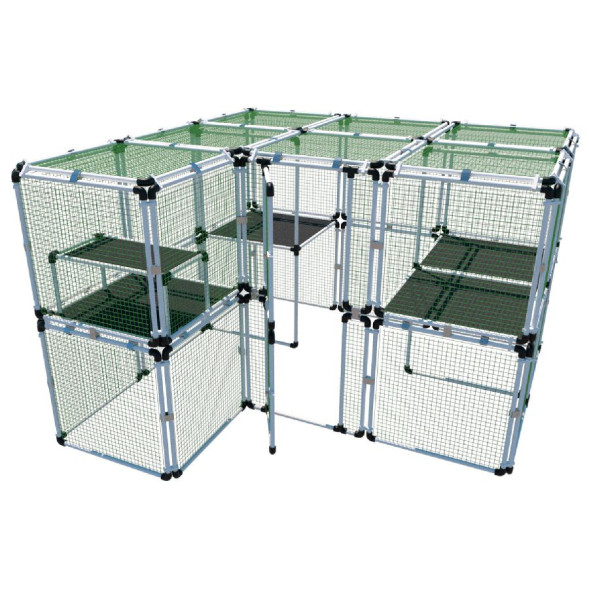 Вольер OctCat для кошек и маленьких собак Простор-плюс