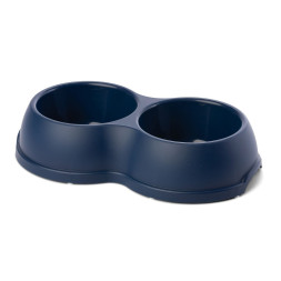 My Pets Solutions ENJOY 7 миска для животных двойная, 2x0,25 л, темно-синяя