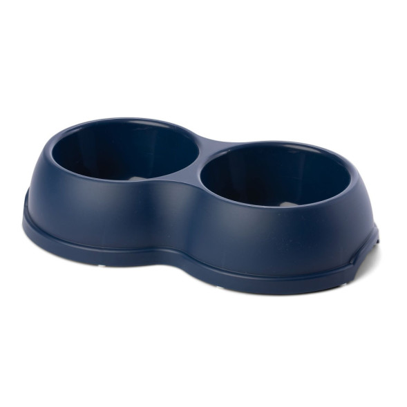 My Pets Solutions ENJOY 7 миска для животных двойная, 2x0,25 л, темно-синяя