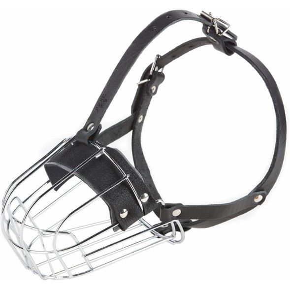 Julius-K9 намордник для собак c укороченной мордой, 34,5х10х10,5 см, металл