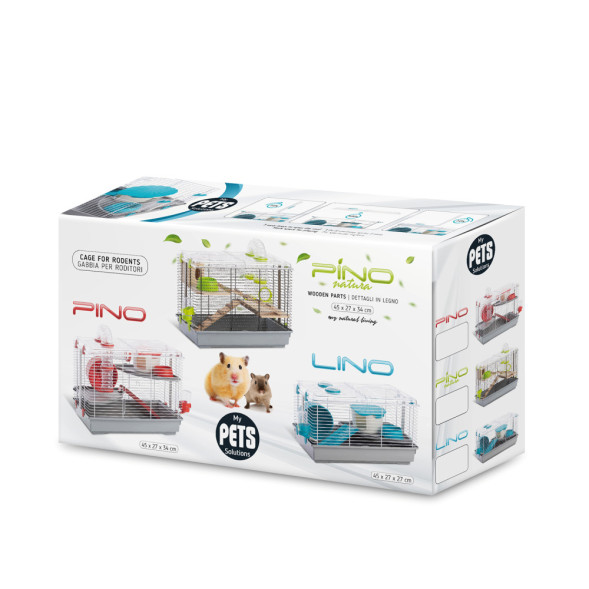 My Pets Solutions PINO NATURA клетка для грызунов, 45x27x34 см