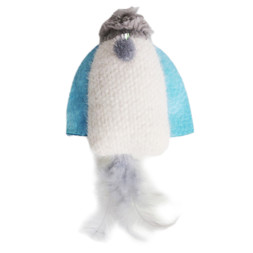 Petpark игрушка для кошек Космический корабль с перьями и кошачьей мятой, 20 см