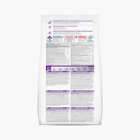 Сухой корм Hills Science Plan Sensitive Stomach &amp;amp; Skin для взрослых собак мелких пород с чувствительной кожей и/ или пищеварением, с курицей - 3 кг