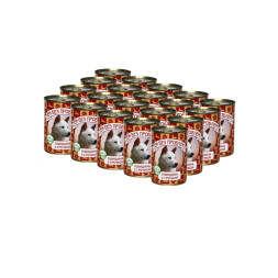 Ем без проблем влажный корм для собак с говядиной и гречкой, в консервах - 410 г х 20 шт