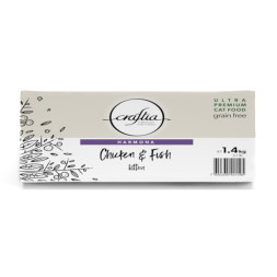 Craftia Harmona сухой корм для котят с курицей и рыбой - 1,4 кг