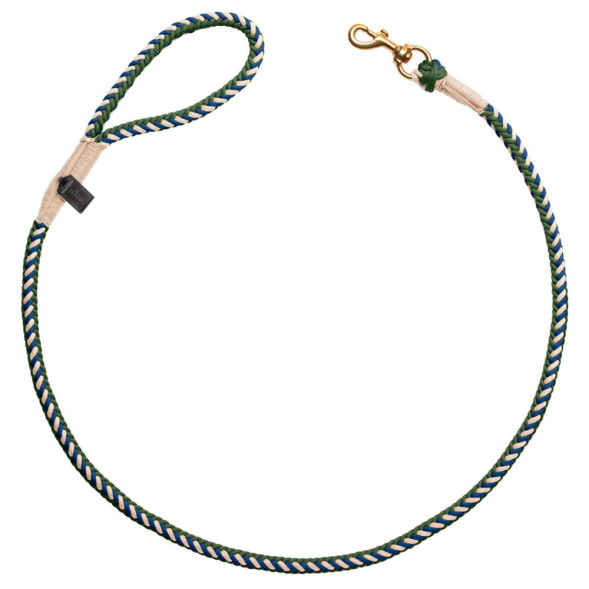 Hunter Tinnum 14 поводок для собак 140 см, синий с зеленым