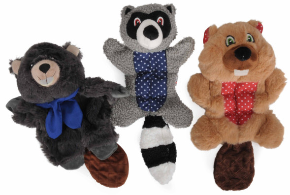 Camon игрушка для собак животное плюшевое с пищалкой, 20 см