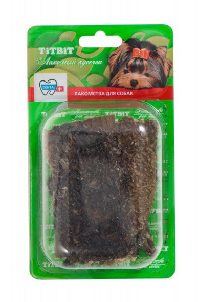 TiTBiT лакомство для собак Желудок говяжий Б2-XL - 40 г