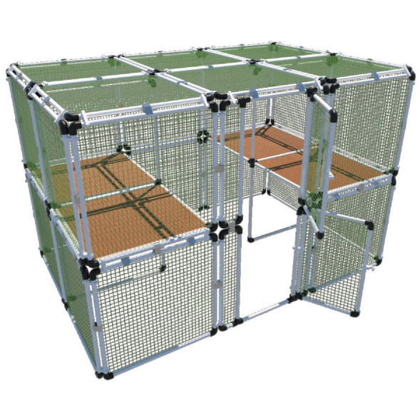 Вольер OctCat для кошек и маленьких собак Простор