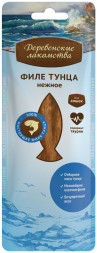 Деревенские лакомства для кошек Филе тунца нежное - 10 г