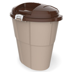 BAMA PET DADO ECO контейнер для хранения корма, 60 л, 54х39х67 см, бежевый