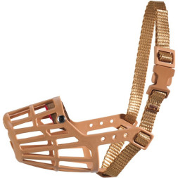 Намордник Hunter Smart для собак пластиковый, размер 9 (8-12 см)/38 см, макс 75 см, ротвейлер