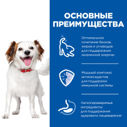 Hills Science Plan Small&amp;amp;Mini влажный корм для взрослых собак мелких пород, с говядиной, в консервах - 200 г x 6 шт