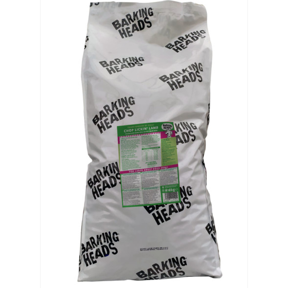 Barking Heads Мечты о ягненке сухой корм для взрослых собак крупных пород с ягненком и рисом - 18 кг