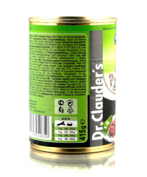 Dr.Clauder`s влажный корм для взрослых кошек с дичью, в консервах - 415 г х 12 шт