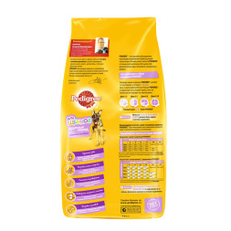 Pedigree сухой корм для щенков крупных пород с 6 месяцев с курицей - 13 кг