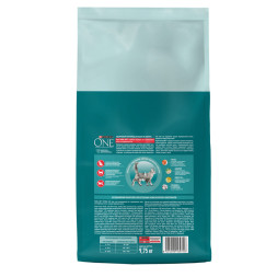 Purina ONE сухой корм для стерилизованных кошек с лососем - 9,75 кг