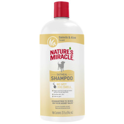 Natures Miracle Oatmeal Odor Control шампунь для собак с овсяным молочком, для контроля запаха - 947 мл